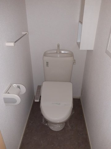 ゼファー　東棟のトイレ|落ち着いた色調のトイレです