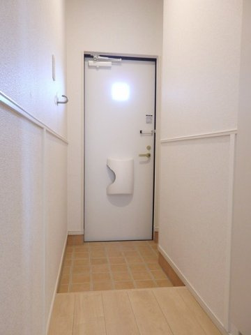 セリシールＡの玄関|シンプルで使いやすい玄関です