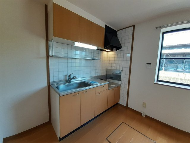 パインビレッジＤのキッチン|使いやすいキッチンです