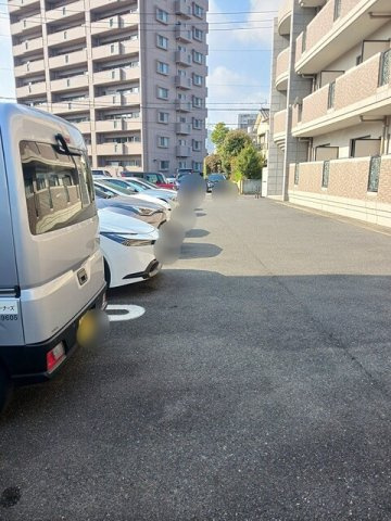 サンリットの駐車場|駐車場完備です