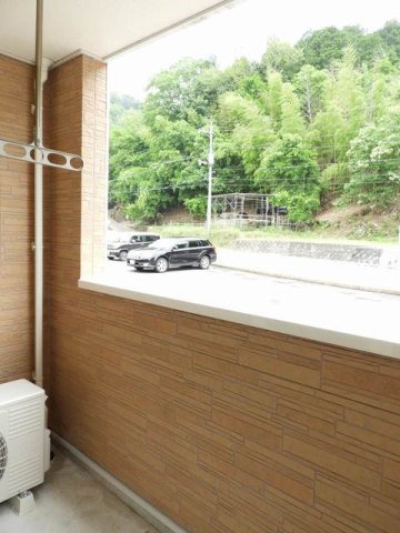 フォレスト　光　Ⅱのバルコニー|広々としたバルコニーです