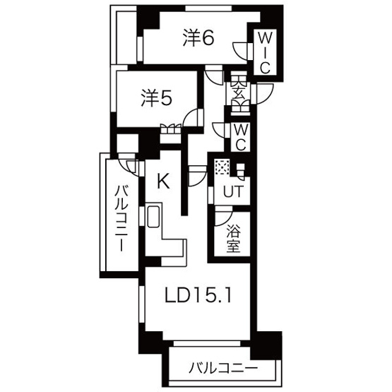 【間取り】 | ローレルアイ久屋大通
