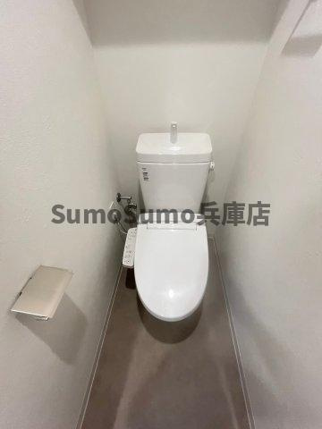 プレサンス神戸セレスティアのトイレ|清潔感のあるトイレです