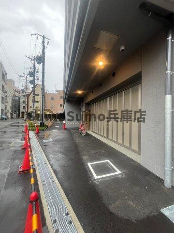 プレサンス神戸セレスティアの駐車場|駐車場です