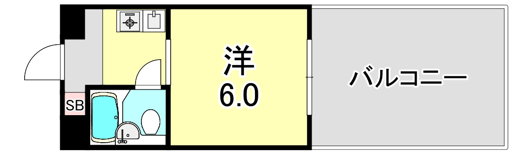 サンシャイングレート兵庫の間取り