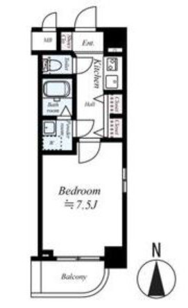 エイペックス内本町の間取り