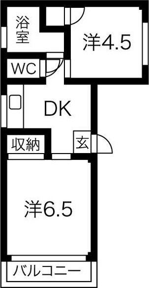 ブランキューブ大塚の間取り