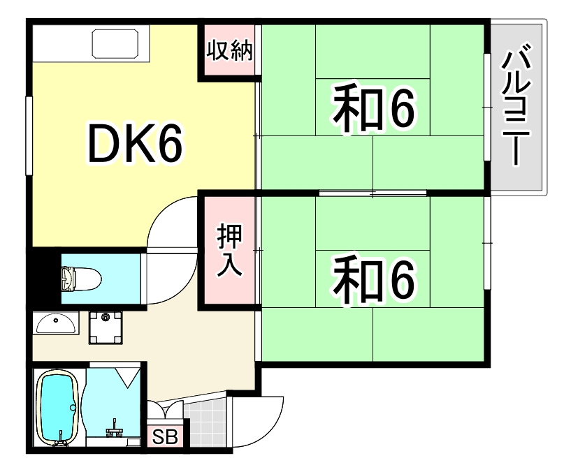 ファミールハイツの間取り