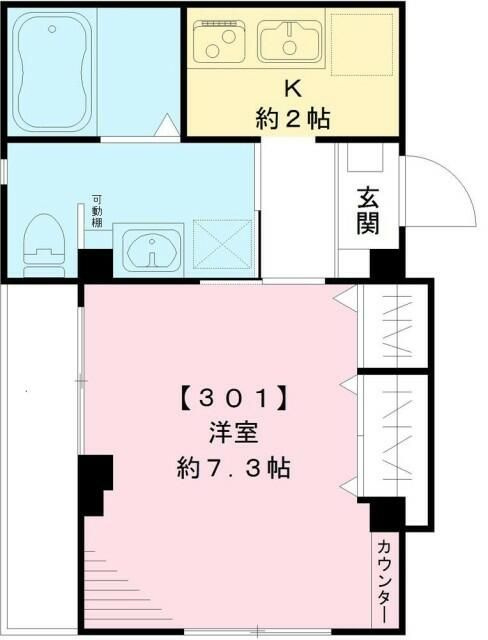 ラシーネ・テラス文京千駄木の間取り