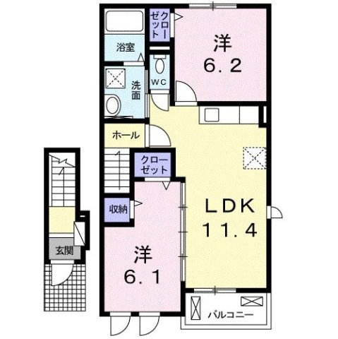 【間取り】 | オーシャンＨ・Ｙ　Ⅲ