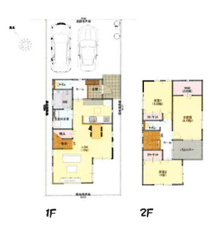 【間取り】 | 若葉区愛生町中古戸建 | 2,290万円　ファミリー向けの3LDKです！