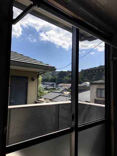 スカイメゾン ５番館のバルコニー