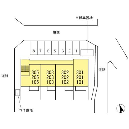 シュエットの区画図