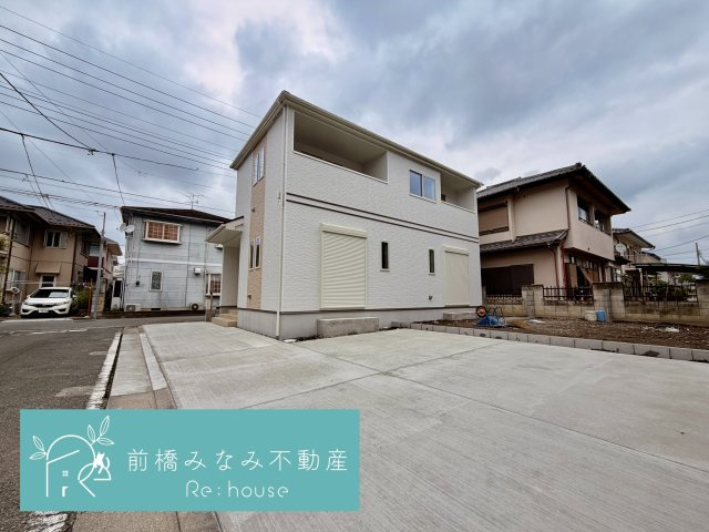 【新築】前橋市六供町1丁目　限定１棟　ハートフルタウン　新築建売の外観|落ち着いた雰囲気の外観です