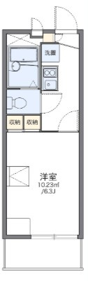 レオパレスＷＩＬＬの間取り