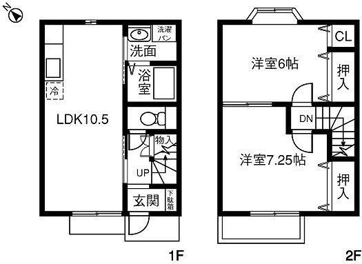Sophia川端　A･Bの間取り