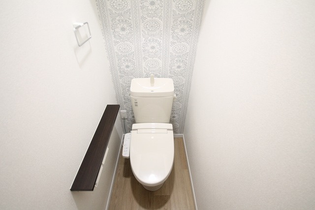 メゾネットファームＡＲＡＫＯのトイレ|コンパクトで使いやすいトイレです