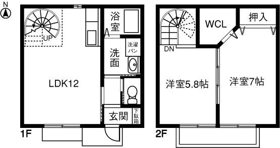 モンテノ－メの間取り