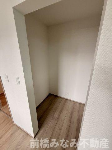 【新築】前橋市南町2丁目　限定１棟　ハートフルタウン　新築建売の収納|収納豊富です