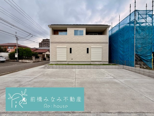【新築】前橋市南町2丁目　限定１棟　ハートフルタウン　新築建売の外観|建物外観を気になさる方へ、見た目の良い物件です
