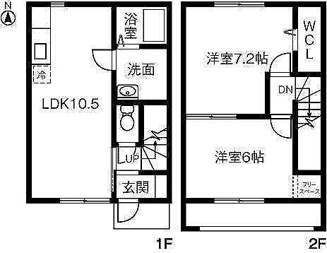 ファミールの間取り