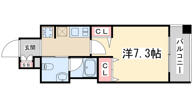【間取り】 | セレッソコートリバーサイドOSAKA