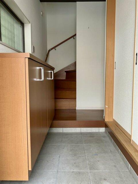 北篠崎戸建の玄関
