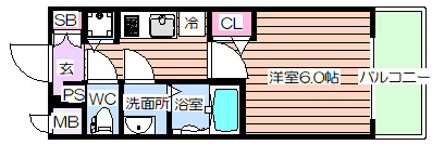 【間取り】 | プレサンス新大阪ザ・シティ
