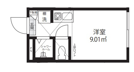 QUQURI KOENJIの間取り