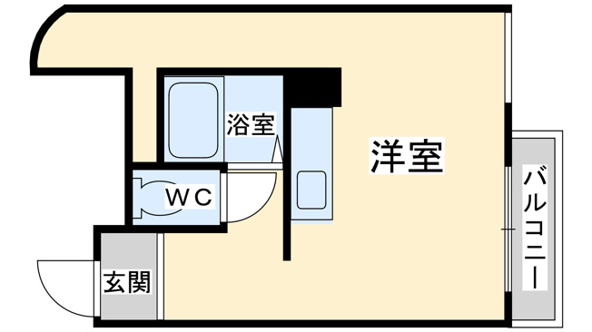 【間取り】 | サンレスポワール天六