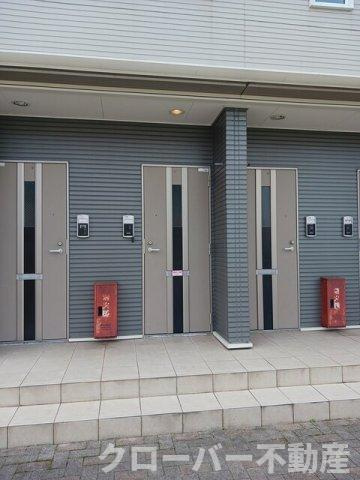 パストラル川部Ｂのエントランス