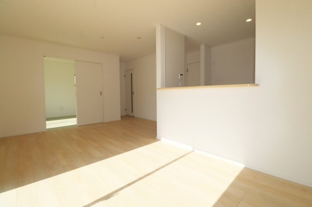 郡山市田村町東山１丁目第1　　　１号棟　　　守山小学校、守山中学区の居間・リビング|※同社施工例