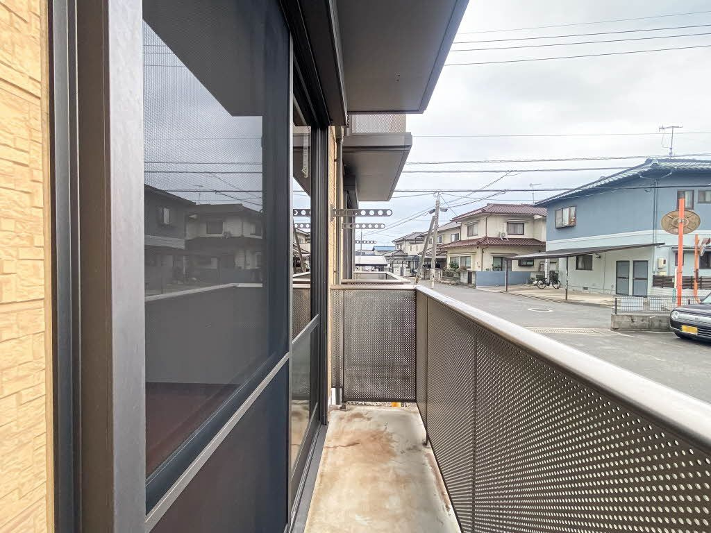 アメニックス福山 １１番館のバルコニー