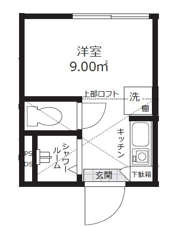Casa平井の間取り