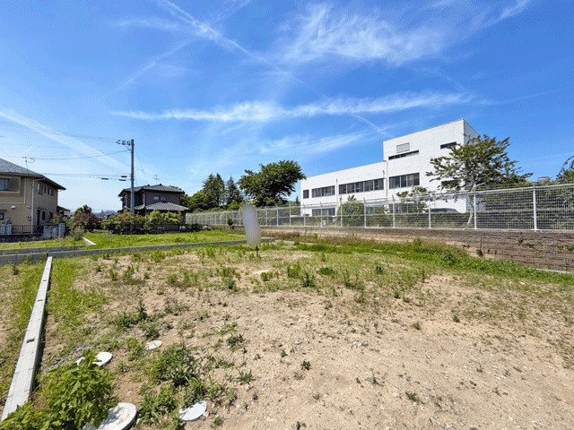 名取市増田字北谷　土地の外観