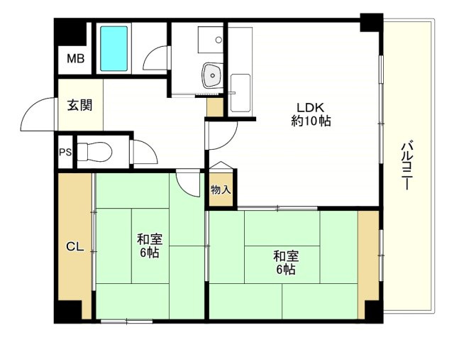 アンボジュール日愛の間取り