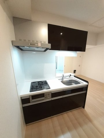 グレイスのキッチン|コンパクトなキッチンで掃除もラクラク