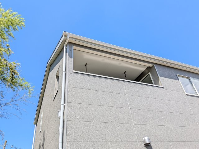 高萩市高萩　第2　新築戸建て　1号棟のバルコニー