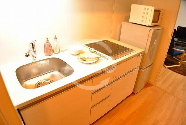 アンビエンテ四ツ橋のキッチン|アンビエンテ四ツ橋　システムキッチン