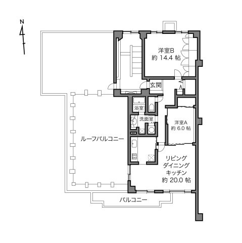 【間取り】 | 大岡山シティハウス