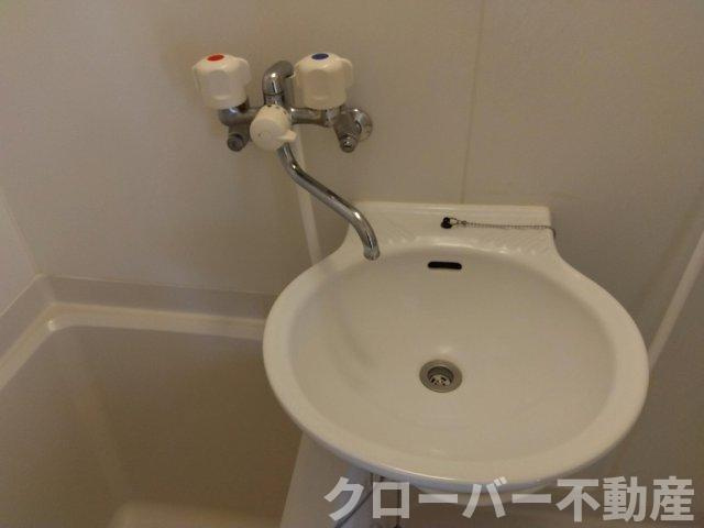 レオパレス久米東の洗面所