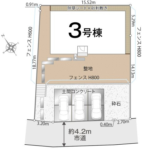 上田市芳田の区画図|仕様のご確認やローンのご相談は＜Tel 026-477-7419＞まで♪