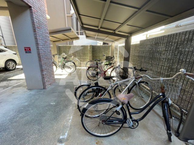 朝陽館のその他共用部分|朝陽館　駐輪場