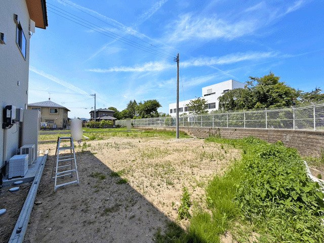 名取市増田字北谷　土地の外観