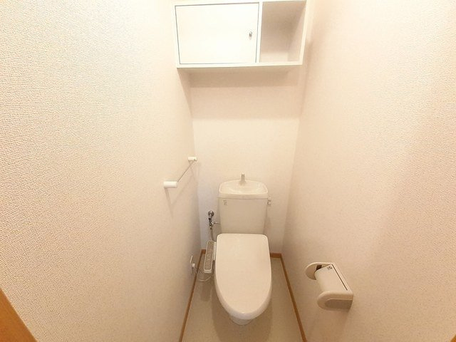 木村ロイヤルマンションⅠのトイレ|シンプルで使いやすいトイレです
