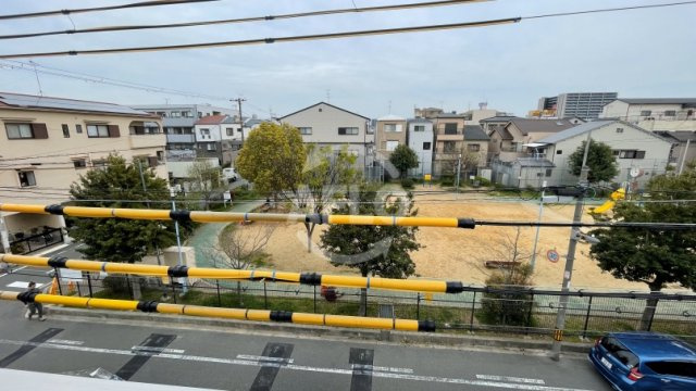 フェリシア東田辺　東田辺小学校区の展望|フェリシア東田辺　眺望