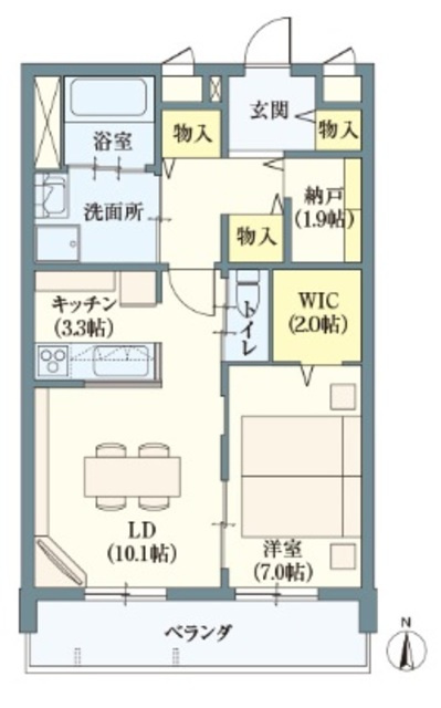 （シニア限定）リヴェール映の間取り