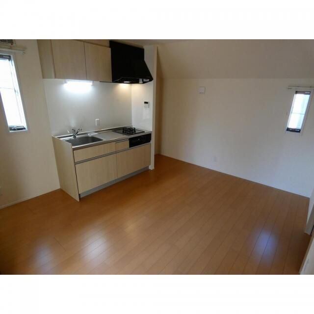メゾン　ケヤキのキッチン|■２口ガスコンロシステムキッチン■都市ガス♪