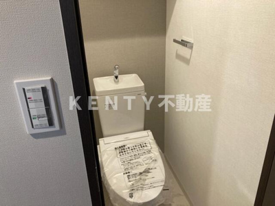 【トイレ】 | ルネサンスコート蒲田リバーテラス | 落ち着いた色調のトイレです