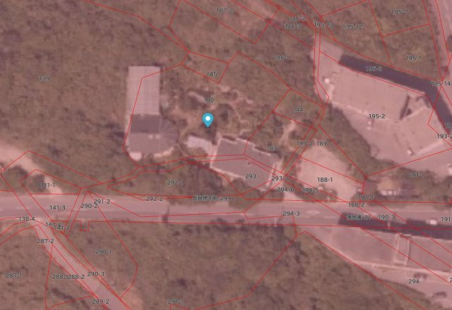 南城市玉城屋嘉部戸建ての区画図